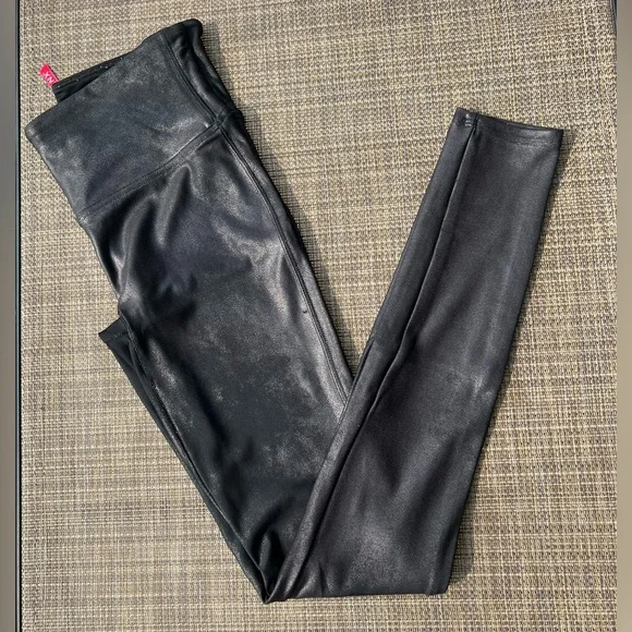Spanx high waisted faux leather legging - Picture 1 of 4